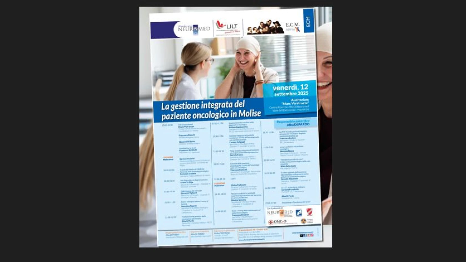 Oncologia in Molise: medici e specialisti a confronto